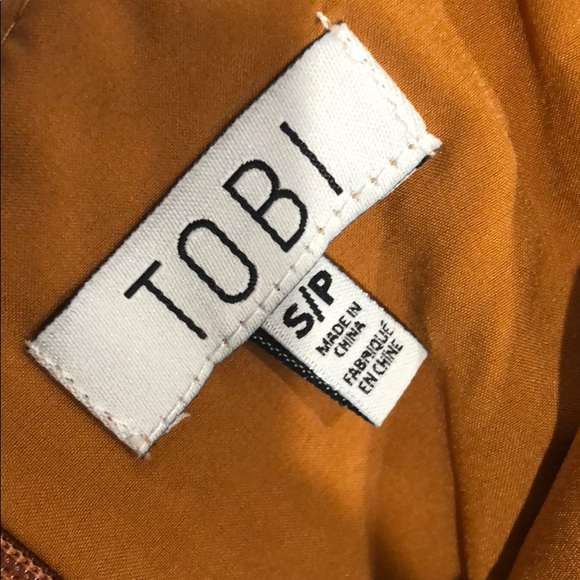 Tobi “Promise Copper Lace Romper” - Picture 9 of 9